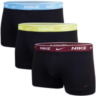 Majtki męskie - Męskie bokserki Nike Trunk 3PK Komplet 3 par - 0000KE1008-MQG-L - miniaturka - grafika 1