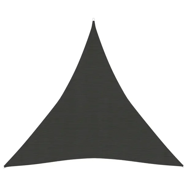 Parasol przeciwsłoneczny HDPE trójkątny 3x3 m antracytowy