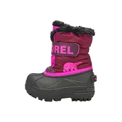 Śniegowce damskie - Sorel Śniegowce dla niemowląt, uniseks, Fioletowy fioletowy Dahlia Groovy Pink, 25 EU - miniaturka - grafika 1