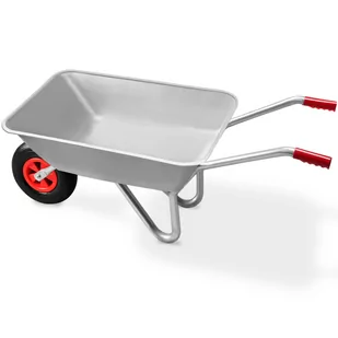 Taczka ocynkowana 100kg z Oponami pneumatycznymi - Taczki - miniaturka - grafika 1