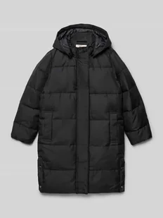 Płaszcz pikowany o kroju regular fit z odpinanym kapturem model ‘IRENE’ - Kurtki i płaszcze dla dziewczynek - miniaturka - grafika 1