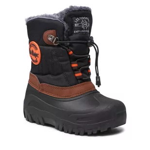 Kozaki LEE COOPER - LCJ-21-44-0524K Black/Camel - Kozaki damskie - miniaturka - grafika 1