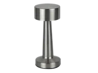 Lampy stojące - Lampa stołowa 1W 120lm CCT LED LINE RIWIA 1.8Ah srebrna - miniaturka - grafika 1