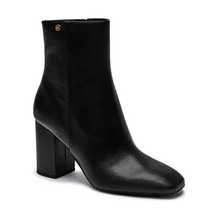 Michael Kors Botki na słupku HAZEL z dodatkiem skóry - Botki damskie - miniaturka - grafika 1