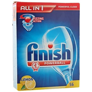 Finish All-in-1 56 cytrynowe - Środki do zmywarek - miniaturka - grafika 1