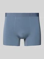 Majtki męskie - Obcisłe bokserki z elastycznym pasem i detalem z logo - miniaturka - grafika 1
