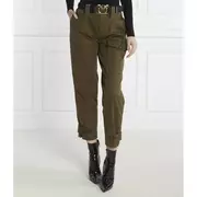 Spodnie damskie - Pinko Spodnie cargo LUCERNA | Regular Fit - miniaturka - grafika 1