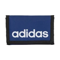 Portfele - Portfel adidas Cienki Męski Damski Sportowy Kompaktowy Rzep Linear - miniaturka - grafika 1