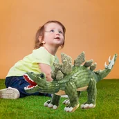 Maskotki i pluszaki - Beppe Duża Maskotka Pluszowy Dinozaur Stegozaur 100 cm - miniaturka - grafika 1