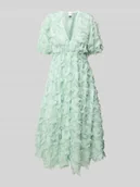 Sukienki - Sukienka koktajlowa z fakturowanym wzorem model ‘PAZYLLA’ - miniaturka - grafika 1