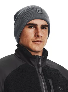 Czapka zimowa Under Armour Halftime Cuff szara - Czapki damskie - miniaturka - grafika 1