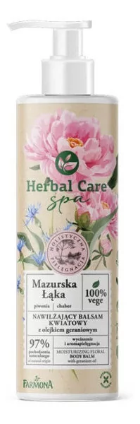 Herbal Care SPA Nawilżający balsam kwiatowy MAZURSKA ŁĄKA z olejkiem geraniowym 400 ml HER3051