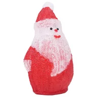 Oświetlenie świąteczne - vidaXL vidaXL Świąteczna, akrylowa figurka Mikołaja z LED, 28 cm, wewn./zewn. - miniaturka - grafika 1