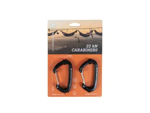 Ticket to the Moon Ticket to the Moon Carabiner 22kN Pair  2021 Karabinki niezakręcane TMBINER22 - Sprzęt wspinaczkowy - miniaturka - grafika 2