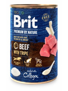 Mokra karma dla psów - Brit Premium By Nature Puszka Wołowina z Podrobami 400g - miniaturka - grafika 1
