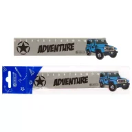 Przybory szkolne - Linijka drewniana Jeep - miniaturka - grafika 1