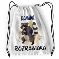 Plecaki worki - Plecak Sportowy Szkolny Dla Damiana Syna Dziecka z Nadrukiem ze Zdjęciem - miniaturka - grafika 1