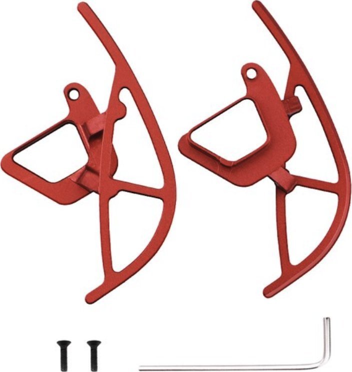 BRDRC ALUMINIOWA OSŁONA GIMBALA / ZDERZAK BUMPER PROTECTOR DO DJI AVATA - RED