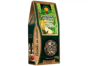 NATURA-WITA NATURA-WITA herbata zielona z gruszką, melisą i skrzypem 100g PUDEŁKO 34NATHZIGM - Herbata - miniaturka - grafika 1