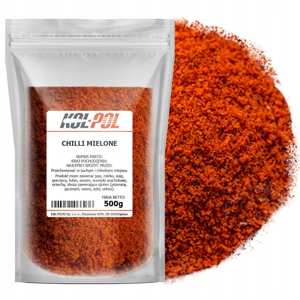 CHILLI MIELONE 500g Papryka ostra chili aromatyczna wysoka jakość Kol-Pol