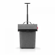 Torby i wózki na zakupy - wózek trolley M twist silver kod: RNT7052 + Sprawdź na SuperWnetrze.pl - miniaturka - grafika 1
