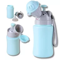 Nocniki - NOCNIK PODRÓŻNY DLA DZIECI PRZENOŚNY TURYSTYCZNY PISUAR MINI TOALETA [DG-NC2-NB] - miniaturka - grafika 1