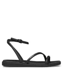 Sandały damskie - Crocs Sandały Miami Ankle Strap Sandal 212256 Czarny - miniaturka - grafika 1