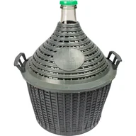 Domowy wyrób alkoholu - Balon do wina 15 l w koszu plastikowym - miniaturka - grafika 1