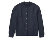 Kurtki i płaszcze dla dziewczynek - pepperts!® Kurtka dziewczęca w stylu college, ze stójką (Granatowy, 134-140) - miniaturka - grafika 1