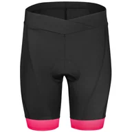 Spodnie sportowe damskie - Damskie spodenki kolarskie Etape Livia 2.0 Rozmiar: L / Kolor: czarny/różówy - miniaturka - grafika 1