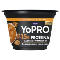 Desery mleczne - Danone YoPro Pudding o smaku karmelowym 150 g - miniaturka - grafika 1