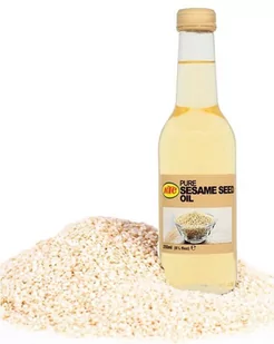 KTC KTC - 100% SESAME SEED OIL - Olej sezamowy KTCSOSE - Olejki do ciała i włosów - miniaturka - grafika 1