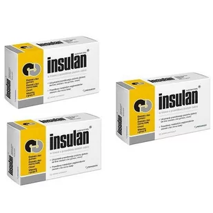 Novascon, Zestaw 3x Insulan, 60 tab. - Witaminy i minerały - miniaturka - grafika 1