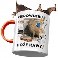 Kubki - Kubek Pomarańczowy Kapibara na Urodziny Prezent z Nadrukiem ze Zdjęciem + Opakowanie na prezent (wzór 01) - miniaturka - grafika 1