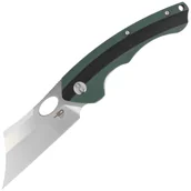 Noże - Nóż składany Bestech Skirmish Green / Black G10, Satin D2 (BG44A) - miniaturka - grafika 1