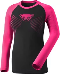 Koszulki sportowe damskie - DYNAFIT Koszulka do biegania damska Speed Dryarn Women Long-Sleeved Tee - grafika 1