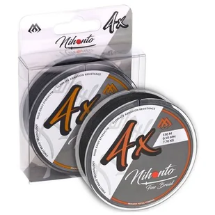 Mikado Nihonto Fine Braid 0,50mm 150m czarna - Żyłki wędkarskie - miniaturka - grafika 1