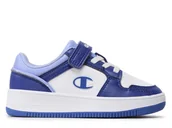 Buty dla dziewczynek - Buty dziecięce Champion S32497WW007 REBOUND 2.0 LOW G PS Niebieskie - miniaturka - grafika 1