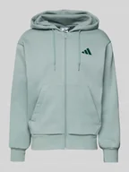 Bluzy męskie - Bluza rozpinana o kroju regular fit z dodatkiem wiskozy - miniaturka - grafika 1