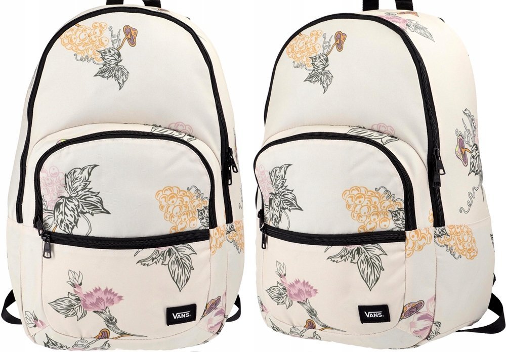 PLECAK SZKOLNY VANS OLD SKOOL KLASYCZNY KWIATY FLORAL DUŻY