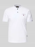 Koszulki męskie - Koszulka polo o kroju regular fit z wyhaftowanym logo model ‘elbas’ - miniaturka - grafika 1