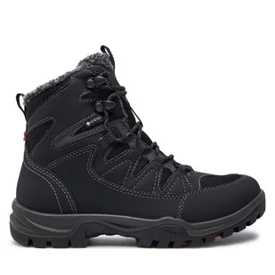 Trekkingi ECCO GORE-TEX 81117353859 Czarny - Buty trekkingowe damskie - miniaturka - grafika 1
