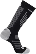 Skarpetki i podkolanówki sportowe - Salomon Skarpety Compression DX + SX Black C12169 - miniaturka - grafika 1