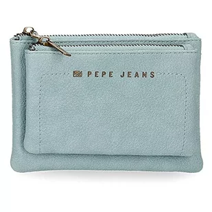 Pepe Jeans Diane Portfel Neceser Niebieski 17x9x2 cms Skóra syntetyczna, niebieski, Monedero Neceser, Portfel potrzebny - Portfele - miniaturka - grafika 1