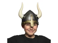 Dodatki do strojów karnawałowych - Hełm Wikinga z rogami - 1 szt. - miniaturka - grafika 1