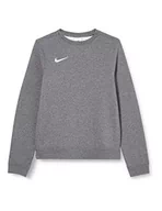 Bluzy dla chłopców - Nike Bluza chłopięca Park 20 szary Charcoal Heather/White 122-128 CW6904-071 - miniaturka - grafika 1