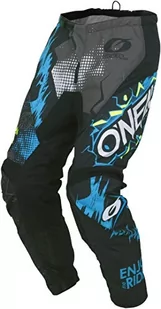 O'NEAL | Spodnie motocrossowe | Enduro Motocross | wyjątkowa swoboda ruchów, pełna podszewka, gumowa wyściółka dla dodatkowej ochrony | Spodnie Element Villain | Dorośli | Białe | Rozmiar 22 - Odzież motocyklowa - miniaturka - grafika 1