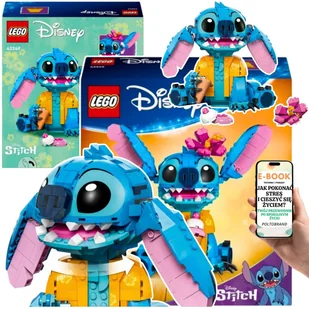 ZESTAW LEGO DISNEY RUCHOMA FIGURKA STITCH -43249 POSTAĆ STITCHA LEGO PREZENT DLA DZIECI I DOROSŁYCH + EBOOK-1 - Klocki - miniaturka - grafika 1