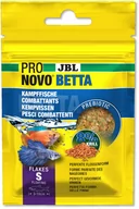 Pokarm dla ryb - JBL ProNovo Betta Flakes S 20ml - dla bojowników - miniaturka - grafika 1