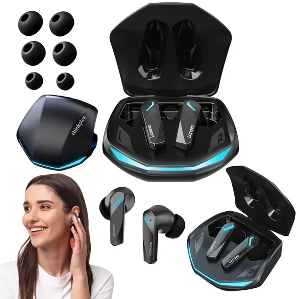 Słuchawki Bezprzewodowe Lenovo Gm2 Pro Bluetooth 5.3 Gamingowe Sportowe Ipx